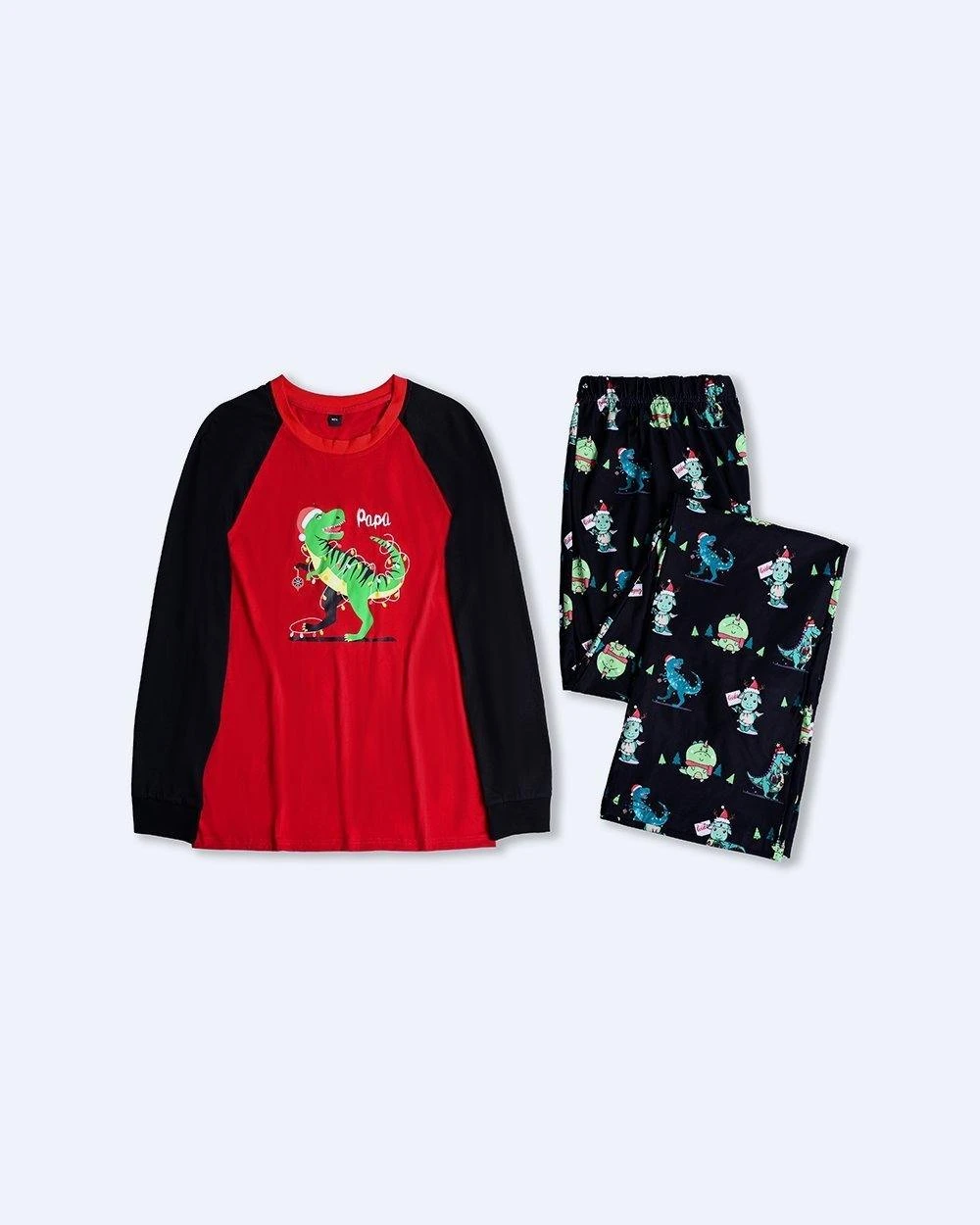 2021 Dinosaur christmas pajamas for family - Merryreindeer